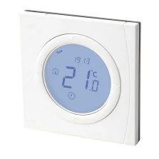 Termostat de ambient Danfoss BasicPLus2 WT-P cu fir, programabil, incastrat in perete