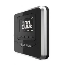 Termostat programabil cu fir Ariston CUBE negru