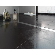 Rigola dus liniara Ferro Super Slim Pro OLSP1-80, cu sifon, inox si plastic, ø 40 mm, 80 cm