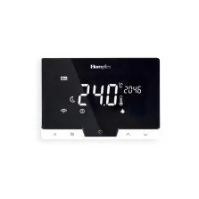 Termostat ambiental Homplex DG19, fara fir, programabil, control prin internet, negru