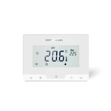 Termostat ambiental Homplex DG19, fara fir, programabil, control prin internet, alb