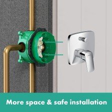 Corp incastrat Hansgrohe IBox universal pentru baterii ingropate