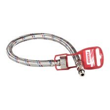 Racord flexibil apa Ferro pentru monocomanda capat scurt 1/2X-35CM
