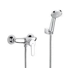 Baterie dus Roca Victoria cu accesorii (para de dus mobila, furtun flexibil, agatatoare de dus) A5A2025C02