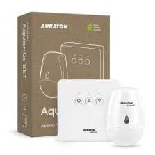 Controler pompa fără fir, Auraton AQUARIUS SET, pentru sistemul ACM, activat de senzorul de miscare in sistemul de incalzire intern, alb