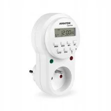Priza programabila Auraton Carina, multifunctional, 8 programe ON/OFF