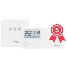 Termostat de ambient fara fir AURATON R 25 RT (TUCANA SET)
