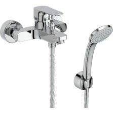 Baterie cada - dus Ideal Standard Ceraplan III B0719AA cu para, furtun si agatatoare de dus
