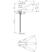 Baterie bucatarie Ideal Standard Ceraplan III B0722AA