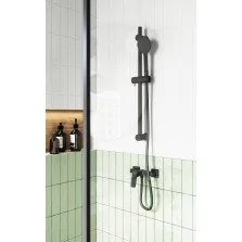 Baterie dus Ferro Verdeline de perete, negru mat BVI7VLBL