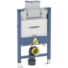 Rezervor incastrat Geberit Duofix pentru vas WC suspendat, 82 cm, cu rezervor încastrat Omega 12 cm