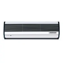 Perdea de aer Goldsense fara rezistenta electrica, 1 metru, 3 trepte viteza, protectie termala, sporita si siguranta.