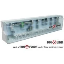 Baze de conectare INNOLINK PLUS - INN2052-6P, 6 zone (termostate), 15 sevomotoare, cu modul comanda pompa si modul comanda centrala