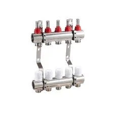 Distribuitor incalzire pardoseala din inox cu debitmetre 3 circuite 1