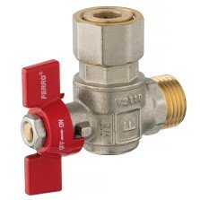 Robinet coltar de trecere cu bila Ferro 1/2 KFM1SGK