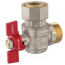 Robinet coltar de trecere cu bila Ferro 1/2 KFM1SGK