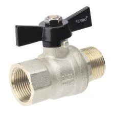 Robinet de trecere apa cu bila Ferro Herkules G1 KMH31