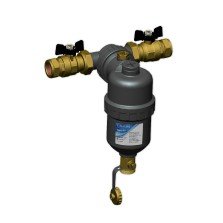 Filtru anti-magnetita Salus MD22S MAG Defender cu robineti de 22mm, 5 ani garantie