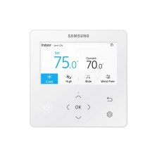 Aer conditionat tip caseta Samsung WindFree R32 24000 BTU Clasa A++ / A+, panou si telecomanda inclus AC071RNNDKG