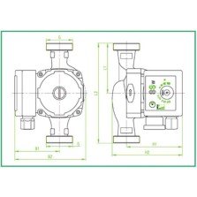 Pompa electronica de circulatie MAYER 25-5, GPA25-5
