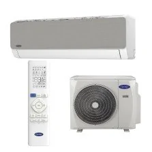 Aer condiționat Carrier AMBI Grey 9000 BTU WIFI Clasa A+++ / A++, Filtru Catalizator & Carbon, Design Textil