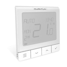 Termostat ambient Salus Quantum WQ610 cu fir, neprogramabil, montaj in doza, 5 ani garantie