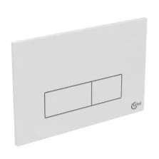 Clapeta de actionare Ideal Standrad OLEAS M2 alb cu dubla comanda pentru rezervor incastrat