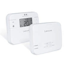Termostat ambient Salus RT510RF+ fara fir, programabil, 5 ani garantie