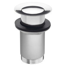 Ventil lavoar Ferro S283B, click-clack, alama, crom, diametru 1 1/4