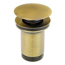 Ventil lavoar Ferro S285BR , alama, auriu, 1 1/4"