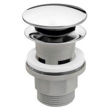 Ventil lavoar Ferro S287PP-B, click-clack, polipropilena, crom, diametru 1 1/4