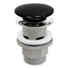 Ventil lavoar Ferro S288PPCB, ceramic, ppr, negru, 1 1/4”