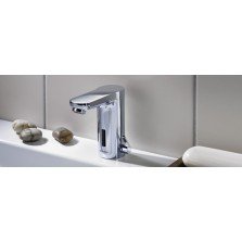 Baterie lavoar cu senzor SCHELL CELIS E HD-K cromat, alimentare cu baterii 9V