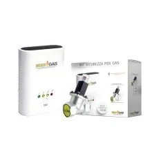Detector gaz cu electrovana 1" Sicurgas