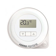 Termostat electronic de ambianta programabil FQ1TXT6 fara fir Ferro