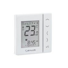 Termostat ambient Salus VS10WRF fara fir, programabil, montaj in doza, 5 ani garantie