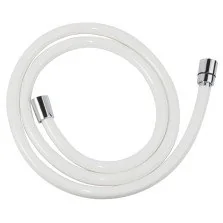 Furtun de dus flexibil Ferro alb 150 cm PVC
