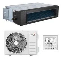 Aer conditionat tip duct Yamato 12000 BTU Clasa A++ / A+, YD12T1 design minimalist, instalare flexibila, consum redus de energie