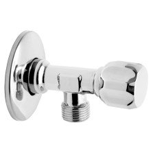 Robinet coltar cu ventil Ferro 1/2 x 1/2 si maneta metalica