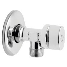 Robinet coltar cu bila Ferro 1/2 x 1/2 si maneta metalica