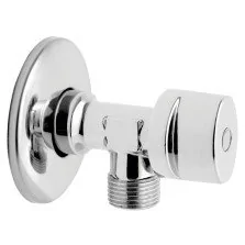 Robinet coltar cu bila Ferro 1/2 x 1/2 si maneta metalica