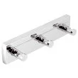 Cuier triplu Ferro Metalia 12 crom