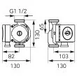 Pompă circulație Ferro GPA II 0603W 25-40 130