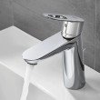 Baterie lavoar Grohe Bauloop 23335000 Marimea S, Metal, Crom