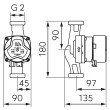 Pompă circulație Ferro GPA III 32-60 180