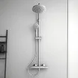 Coloana de dus Ideal Standard Ceratherm T25 cu baterie termostatata si para rotunda