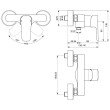 Baterie dus Ideal Standard Ceraplan III B0716AA