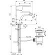 Baterie bideu Ideal Standard IdealStream B1264AA crom
