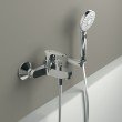 Baterie cada - dus Ideal Standard Cerafine D BC692AA crom de perete