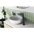 Baterie lavoar inalta Ferro Vitto Verdeline, negru mat BVI2LVLBL